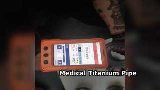 Dụng cụ y tế ống hợp kim titan tương thích sinh học